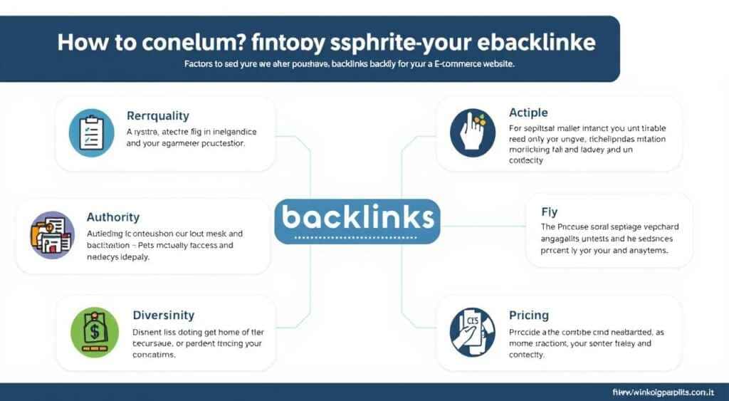 Quais fatores considerar ao comprar backlinks para seu e-commerce