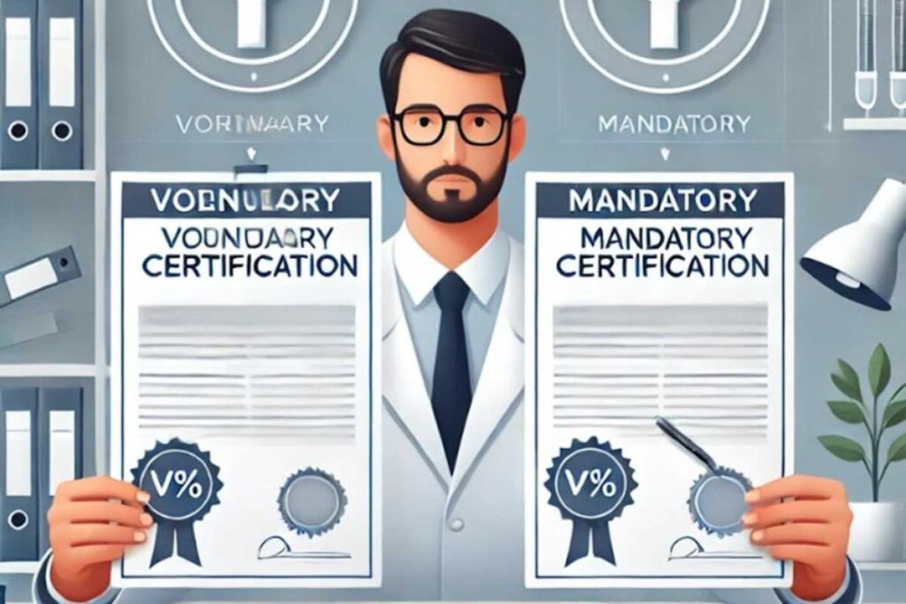 Diferenças entre certificação voluntária e obrigatória de produtos Diferenças entre certificação voluntária e obrigatória de produtos