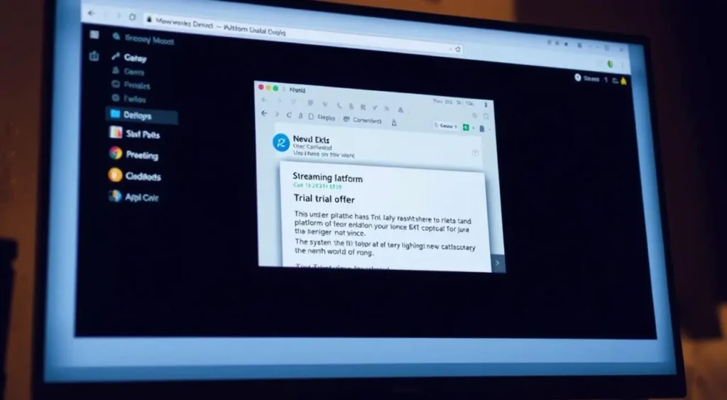Como Receber um Teste de Plataforma de Streaming no Email